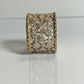 Robin silver gold plated  ring