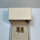 Robin  silver  gold  plated ring