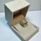 Robin silver gold plated  ring