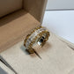 Betty  silver   gold plated ring