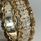 Betty  silver   gold plated ring