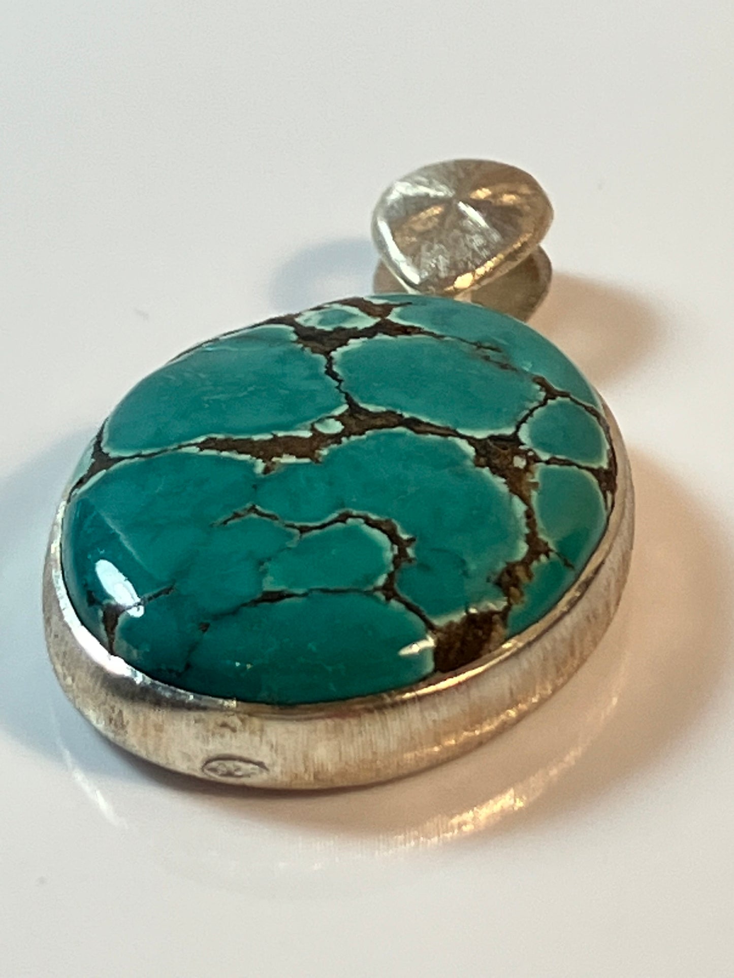 Cabachon collections silver pendant