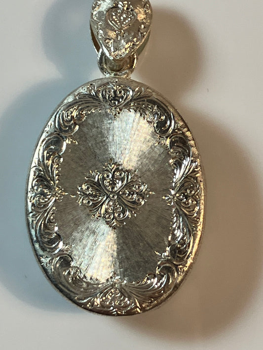 Cabachon collections silver pendant