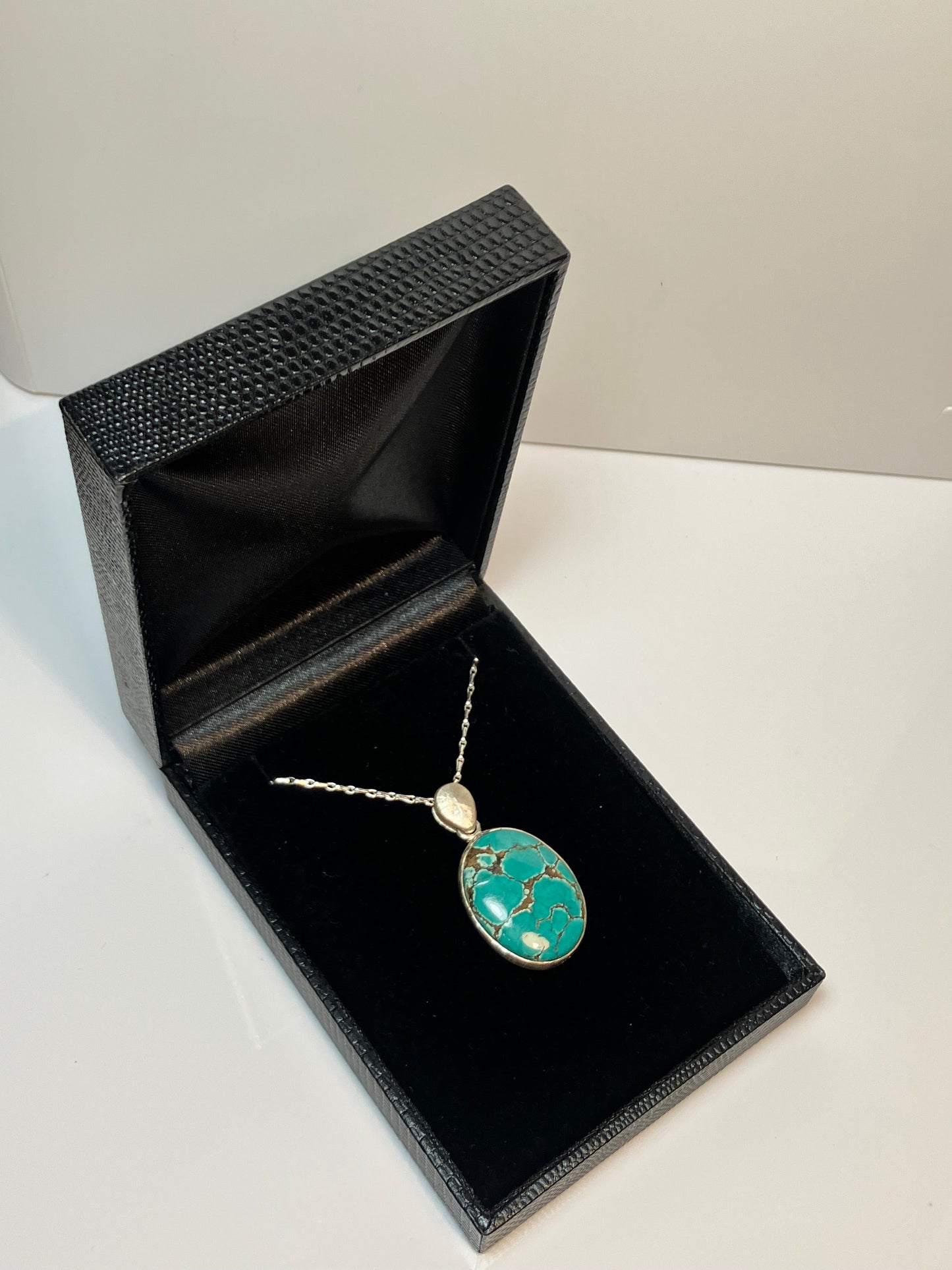 Cabachon collections silver pendant