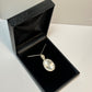 Cabachon collections silver pendant